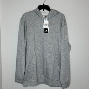 Adidas Gray Fleece Hoodie
